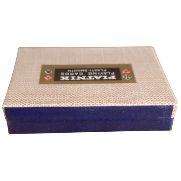 Piatnik Plasti-Smooth Playing Cards w/ Decorative Box Austria Vintage Deck - Picture 4 of 6